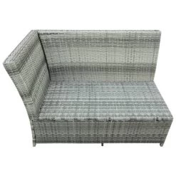 6pc Wicker Patio Set With Glass Table Ottomans - Gray/Dark Gray - GODEER -Outdoor Furniture Store GUEST bd546c6c 3d99 4fd7 8ae6 9d36123ebc5e 1