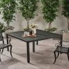 Tahoe Square Aluminum Modern Woven Accents Dining Table - Christopher Knight Home -Outdoor Furniture Store GUEST bdc0f5da bc21 4556 adf7 a31ddfe2b216