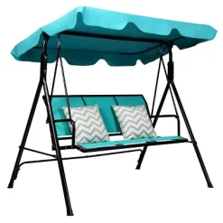 Costway 3 Person Patio Swing Canopy Yard Furniture -Outdoor Furniture Store GUEST bdc8c12c fe28 49d1 a842 7f6bf2d1daca