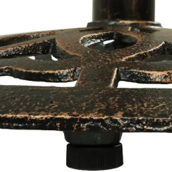 Sunnydaze Decor Sunnydaze 40"H Cast Iron Base And Cast Aluminum Tabletop Round Bar-Height Table 9 Sunnydaze Decor Sunnydaze 40"H Cast Iron Base And Cast Aluminum Tabletop Round Bar-Height Table -Outdoor Furniture Store GUEST becf18a0 33dc 4b03 a869 b0588e0fb782