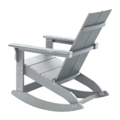 Merrick Lane Wellington UV Treated All-Weather Polyresin Adirondack Rocking Chair For Patio, Sunroom, Deck And More -Outdoor Furniture Store GUEST c1f9a07a 54b0 4a4f 9f2a df07bc40834e