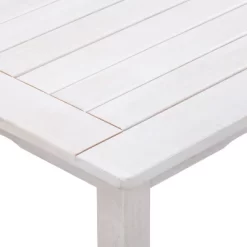 Outdoor Rectangle Dining Table - Whitewash - CorLiving -Outdoor Furniture Store GUEST c262bf8c 742c 436b a507 9c8bd3331522