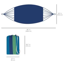 Best Choice Products 2-Person Brazilian-Style Cotton Double Hammock Bed W/ Portable Carrying Bag -Outdoor Furniture Store GUEST c299e978 9397 44fc b133 8a70773c163a