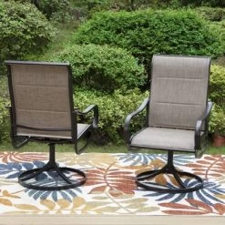 Patio Set With Steel Table With 1.57" Umbrella Hole & Steel 360 Swivel Padded Arm Chairs - Captiva Designs -Outdoor Furniture Store GUEST c2b0f6eb f3e0 4ad1 8d29 d0069ea0abd9