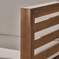 Oana 7pc Acacia Wood Sofa & Coffee Table Chat Set Teak/Beige - Christopher Knight Home -Outdoor Furniture Store GUEST c35f038a 1c64 4138 8583 696c7933f4bc