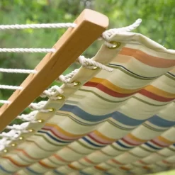 13' Pillowtop Outdoor Fabric Hammock With Spreader Bar Terracotta Pink - Threshold™ -Outdoor Furniture Store GUEST c4063e24 05a0 4999 891a 855cd3d9b6e7