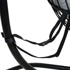 Sunnydaze Decor Sunnydaze Outdoor Resin Wicker Patio Delaney Hanging Basket Egg Chair With Cushions, Headrest, And Steel Stand Set - Gray - 3pc 10 Sunnydaze Decor Sunnydaze Outdoor Resin Wicker Patio Delaney Hanging Basket Egg Chair With Cushions, Headrest, And Steel Stand Set - Gray - 3pc -Outdoor Furniture Store GUEST c60598a8 6d3a 447f befc 2e7a4e8d9ced