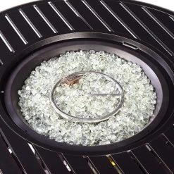 Oakland Living Aluminum 44" 55000 BTUs Round Outdoor Patio Dining Table Copper -Outdoor Furniture Store GUEST c6d6c1d8 7dd2 450e bb8c 292b17885a5b 3