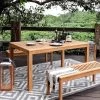 Chester 3pc Outdoor Teak Wood Picnic Set - Cambridge Casual -Outdoor Furniture Store GUEST c7493a6f 2922 4dd9 9d41 ed68907a9e1b