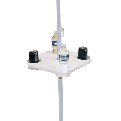 Umbrella Table - White - RIO Brands 4 Umbrella Table - White - RIO Brands - Image 2