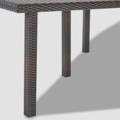 Fiona Square Wicker Dining Table - Brown - Christopher Knight Home -Outdoor Furniture Store GUEST c82a5154 074c 4370 b30e 273018d4e85e