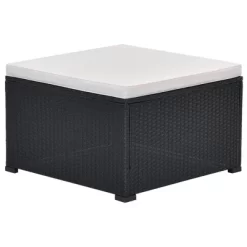 5pc Wicker Patio Conversation Set With Cushions - Black/Beige - GODEER 25 5pc Wicker Patio Conversation Set With Cushions - Black/Beige - GODEER -Outdoor Furniture Store GUEST c83526b9 1731 40e0 ba1c e2102fc6c4e8