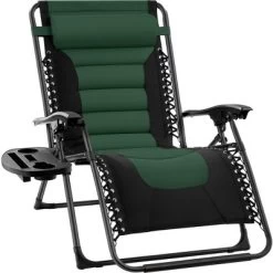 Best Choice Products Oversized Padded Zero Gravity Chair, Folding Outdoor Patio Recliner W/ Headrest, Side Tray -Outdoor Furniture Store GUEST c8579815 b151 493b bfcd 8283381271c2