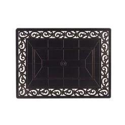 5pc Set With 48" Rectangle Outdoor Aluminum Fire Table & Four Swivel Rocking Chairs & Wind Blocker - Oakland Living -Outdoor Furniture Store GUEST cac94f19 fa65 4a5e 99df 0a999e8e55e0 1