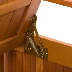 Outdoor Storage Bench - Natural - CorLiving -Outdoor Furniture Store GUEST cdc0a585 e4a0 4e7a be36 943be58a9645