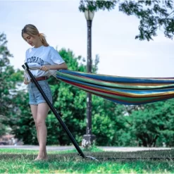 Two Person Hammock With Stand - Backyard Expressions -Outdoor Furniture Store GUEST ce207bc1 9600 473a a322 cd693f04a705