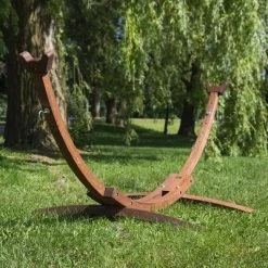 Vivere 10ft Solid Pine Arc Stand FSC Certified - Pine Color -Outdoor Furniture Store GUEST cf92bda3 b908 4f2e 9071 bfb3c07a5d4d