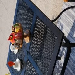 5pc Outdoor Dining Set With 37" Table & 4 Swivel Arm Chairs - Captiva Designs -Outdoor Furniture Store GUEST d151dd61 e071 4ef4 81fc bd4a204753b4