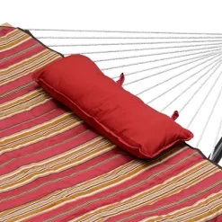Patio 12' Hammock & Stand Set - Natural/Red/Brown -Outdoor Furniture Store GUEST d18f483e f6ab 45b7 a794 7040094d89d7