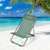 Tangkula 2 PCS Beach Chair Lounger Reclining Folding Chair W/3-Position Adjustable Backrest Blue/Orange/Green -Outdoor Furniture Store GUEST d2bc81c9 5791 4e86 a74e 64528648937c