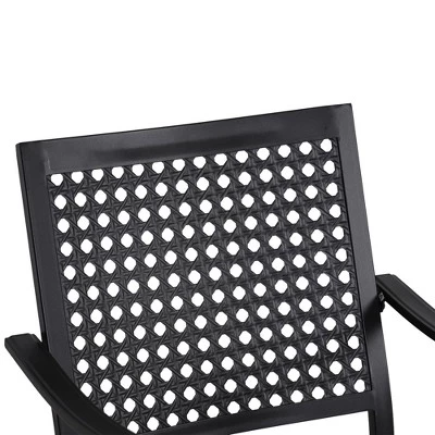 7pc Outdoor Dining Set With Expandable Metal Table - Captiva Designs 9 7pc Outdoor Dining Set With Expandable Metal Table - Captiva Designs - Image 7