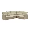 3pc All-Weather Wicker Canaan Large Outdoor Sectional Sofa With Cushions Brown - Alaterre Furniture -Outdoor Furniture Store GUEST d360cf90 ccdd 45ee 93e8 7df86ec54a52