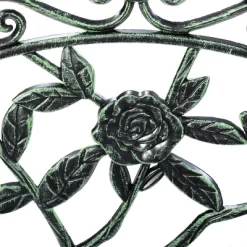 Antique Aluminum Bench Patio Garden Chair Porch Cast For Outdoor Green -Outdoor Furniture Store GUEST d4995be9 8133 44da b0fe 20f397c3e7b6