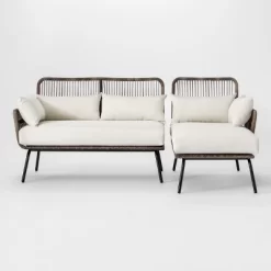 Latigo Patio Sectional Gray/Brown/Linen - Opalhouse™ -Outdoor Furniture Store GUEST d4b1765d 3cc1 40d8 be28 d2caf30cb830