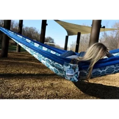 Equip 1Person Travel Hammock - Indigo Ink Dot 10 Equip 1Person Travel Hammock - Indigo Ink Dot -Outdoor Furniture Store GUEST d850cfb1 22b2 45b0 a3a0 ebdb082b787b