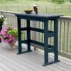 Lehigh Bar Height Rectangle Outdoor Table - Federal Blue - Highwood -Outdoor Furniture Store GUEST d95da287 c15e 411f b806 241da14950ab