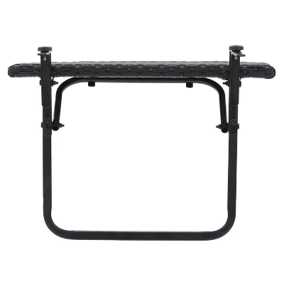 Parksville Rattan Foldable Balcony Table - Black - CorLiving 8 Parksville Rattan Foldable Balcony Table - Black - CorLiving - Image 6