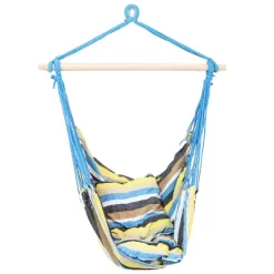 Sunnydaze Decor Sunnydaze Double Cushion Hanging Rope Hammock Chair Swing For Backyard And Patio - 265 Lb Weight Capacity 19 Sunnydaze Decor Sunnydaze Double Cushion Hanging Rope Hammock Chair Swing For Backyard And Patio - 265 Lb Weight Capacity -Outdoor Furniture Store GUEST dc1b8aa9 fa9b 4275 89a9 dbc3a3a2d979