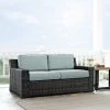 Beaufort Outdoor Wicker Loveseat - Mist - Crosley 1 Beaufort Outdoor Wicker Loveseat - Mist - Crosley -Outdoor Furniture Store GUEST df26cef4 08c8 4c09 ab84 11c42fe24e7f