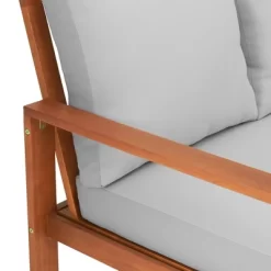 Grafton 4pc Eucalyptus Wood Outdoor Set With Bench, Chairs & Table - Alaterre Furniture -Outdoor Furniture Store GUEST e0210ffe dbd9 4d6f a1ec 48f5c531ad16