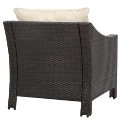 Antibes 3pc Wicker Chat Set With Cushions - Christopher Knight Home -Outdoor Furniture Store GUEST e0717898 6805 46ad 94f3 c8cd25d5ba8b