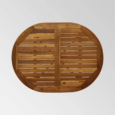 Stamford 5pc Acacia Wood Rustic Bar Set Teak Finish - Christopher Knight Home 5 Stamford 5pc Acacia Wood Rustic Bar Set Teak Finish - Christopher Knight Home - Image 3