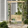 Outsunny Wooden Trellis Arbor Arch For Climbing Plants With Garden Bench, Grow Grapes & Vines, Patio Decor & 2-Person Seating, Natural -Outdoor Furniture Store GUEST e181c8b7 4d05 4e23 a5ce 4558540b18d5