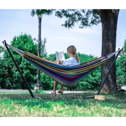 Two Person Hammock With Stand - Backyard Expressions -Outdoor Furniture Store GUEST e227869d c1be 4858 b626 40067b967b06