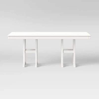 Moore POLYWOOD 35" X 70" Farmhouse Rectangle Patio Dining Table - Project 62™ 12 Moore POLYWOOD 35" X 70" Farmhouse Rectangle Patio Dining Table - Project 62™ - Image 10