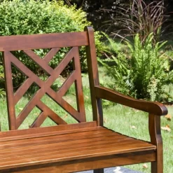 Outdoor Poplar Wood Loveseat Bench - Natural - Captiva Designs 11 Outdoor Poplar Wood Loveseat Bench - Natural - Captiva Designs -Outdoor Furniture Store GUEST e452ff88 7492 47fd b84c 5c74f3d359c9