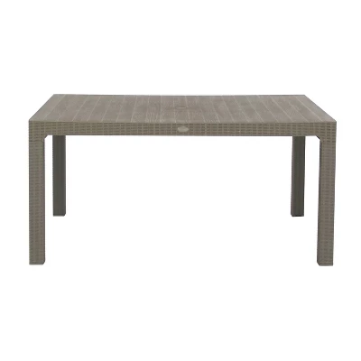 Lucca 7pc Dining Set With Cushions - Gray/Beige - DUKAP 5 Lucca 7pc Dining Set With Cushions - Gray/Beige - DUKAP - Image 3