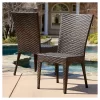 Brooke Set Of 2 Wicker Patio Chairs - Multi Brown - Christopher Knight Home 2 Brooke Set Of 2 Wicker Patio Chairs - Multi Brown - Christopher Knight Home -Outdoor Furniture Store GUEST e5a72245 c9dd 4d78 93a5 c9fc613b2115