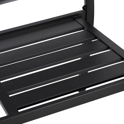 7pc Outdoor Dining Set With Expandable Metal Table - Captiva Designs 11 7pc Outdoor Dining Set With Expandable Metal Table - Captiva Designs - Image 9