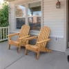 Yaheetech 2-piece Folding Adirondack Chair Solid Wood Outside Chair, Brown 2 Yaheetech 2-piece Folding Adirondack Chair Solid Wood Outside Chair, Brown -Outdoor Furniture Store GUEST e92e42c0 6bb9 4c45 9fc9 deffe58df2bc
