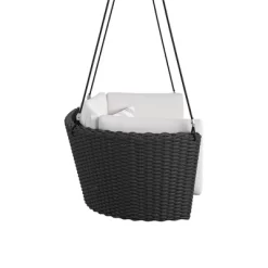 Sally Loveseat Swing With Cushion - Gray/Black - Novogratz 14 Sally Loveseat Swing With Cushion - Gray/Black - Novogratz -Outdoor Furniture Store GUEST e9dacd48 95ea 4859 ab30 adc1d7685b88