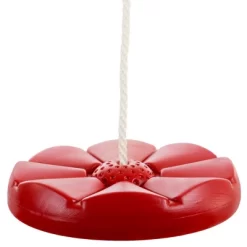 Toy Time Disc Swing, Outdoor Plastic Round Seat With Adjustable Nylon Hanging Rope - Red -Outdoor Furniture Store GUEST eae62a69 57ee 4029 91c1 95875d3b99a9