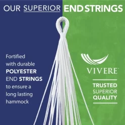 Vivere Polyester Mesh Double Hammock -Outdoor Furniture Store GUEST eb8e576d 5b7c 442b ae45 feba99473165 1