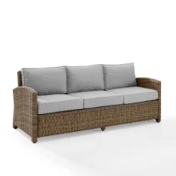Bradenton Outdoor Wicker Sofa - Crosley -Outdoor Furniture Store GUEST ec10f6bd a65f 402e 92d5 05726e9a2fcf