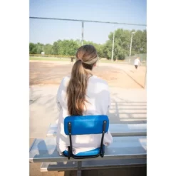 Stansport Steel Frame Foldable Coliseum Seat - Blue -Outdoor Furniture Store GUEST ed228879 8f3c 488d b15a 5e6dcdbf46d6