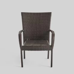 5pc Stamford Wood & Wicker Dining Set Teak - Christopher Knight Home -Outdoor Furniture Store GUEST ee53edc3 0ac5 45e3 aaa1 b8ce0d5685fb